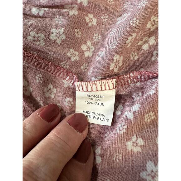 Y2K Women Babydoll Sundress Beach Brunch Whimsy Coquette Twee Small - Picture 10 of 10